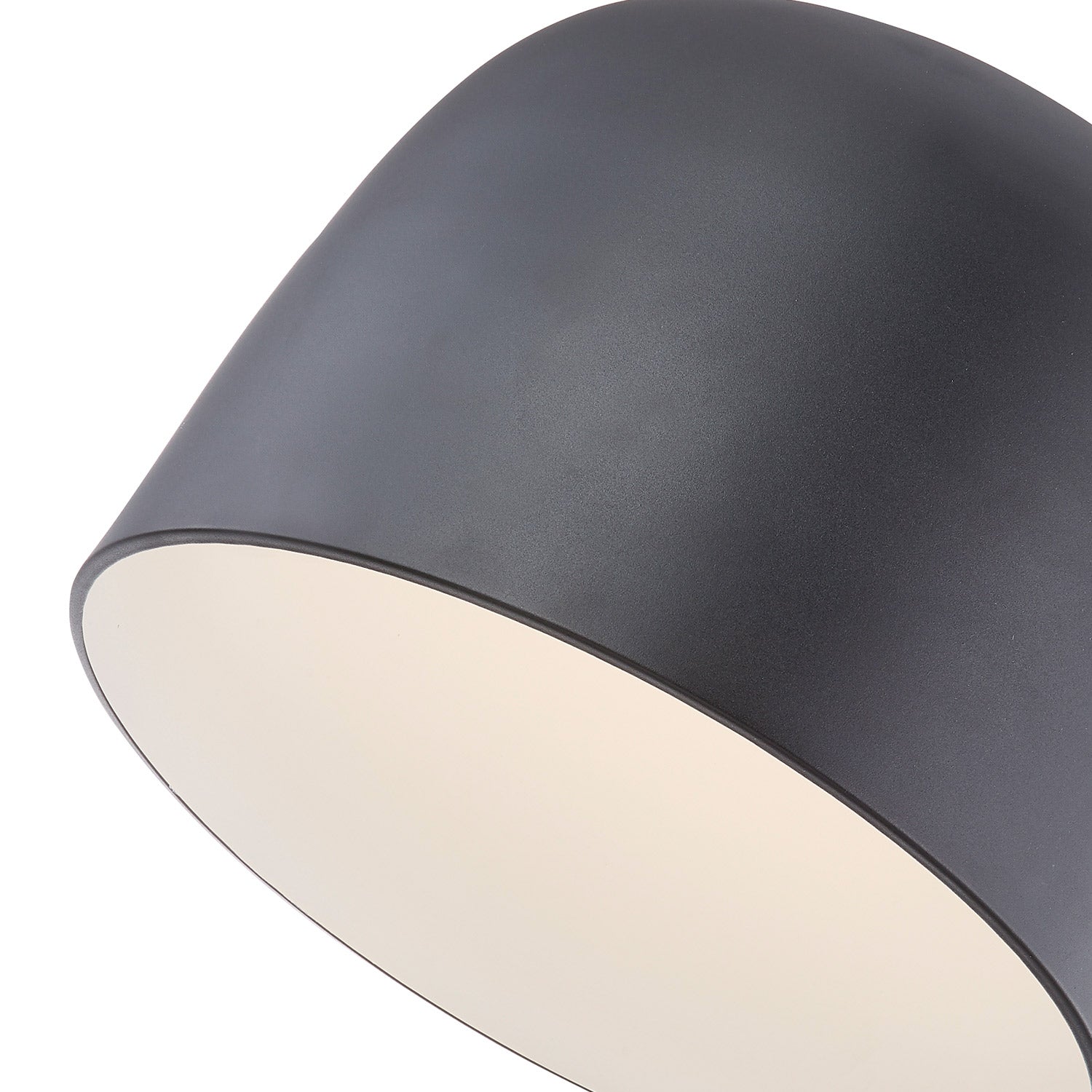 plafonnier kuzco fm44912-bk/wh