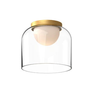 plafonnier kuzco fm52508-bg/cl