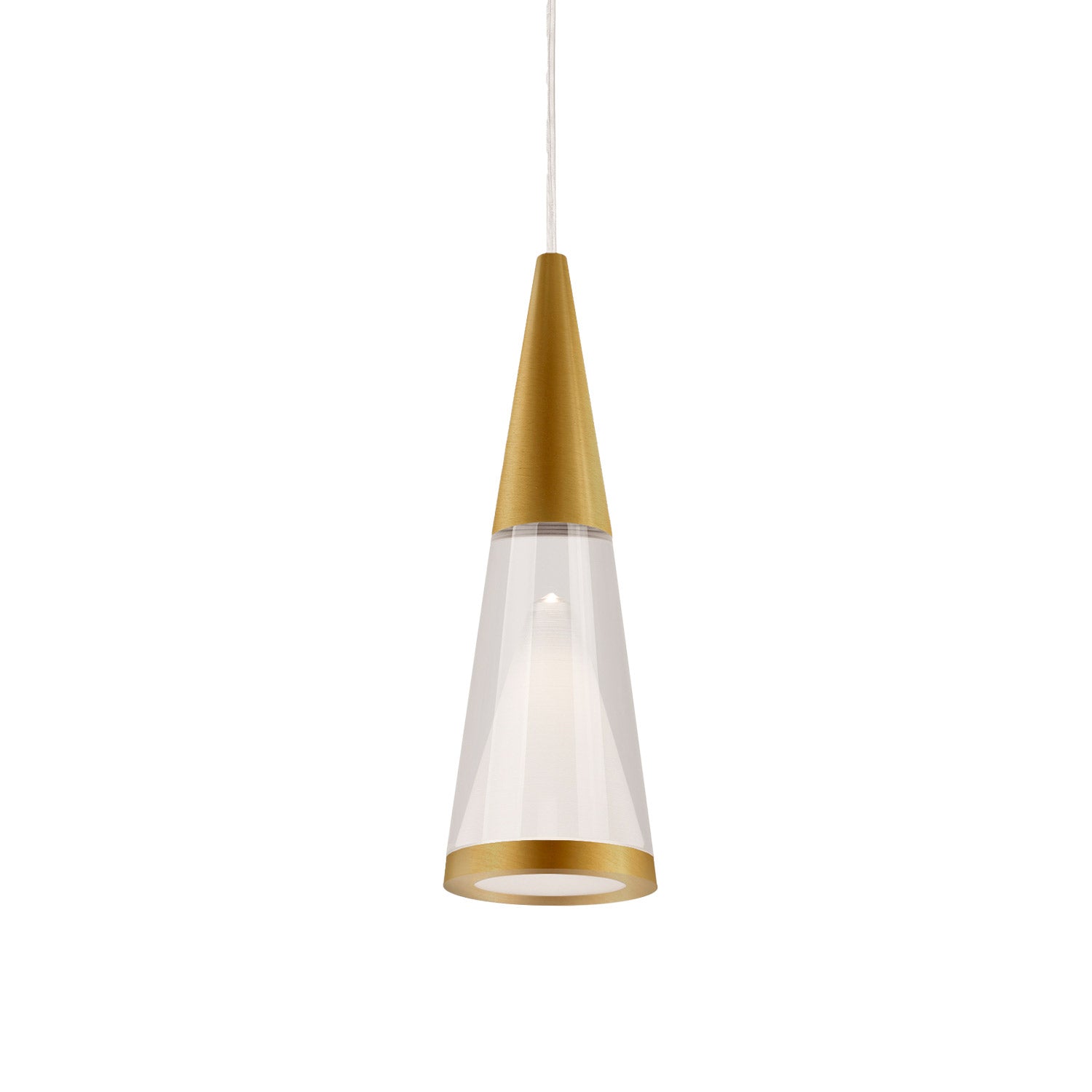 mini suspendu kuzco 402401bg-led