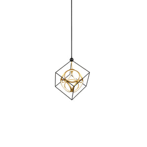chandelier kuzco ch19220-bk/an