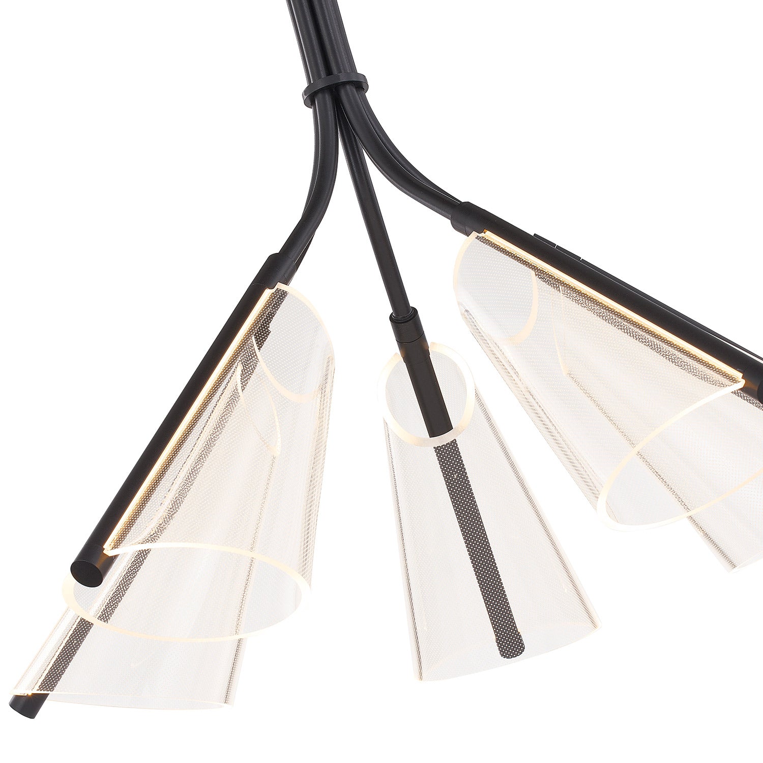 suspendu kuzco ch62628-bk/lg