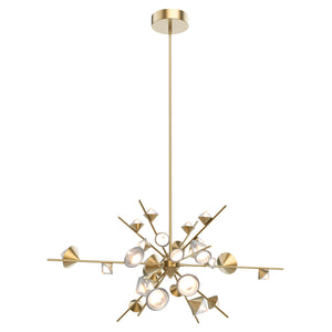 chandelier kuzco ch50848-bg